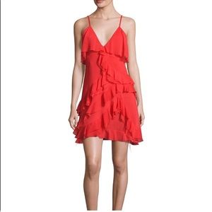 Alice+ Olivia red cocktail dress